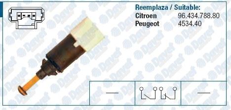 FAE 24898 Fren Musuru C2-C3-C3 Pluriel-C5-Xsara Ii-P206-P307-P607-P206+T3e Plus-Berlingo Ii-Partner Ii